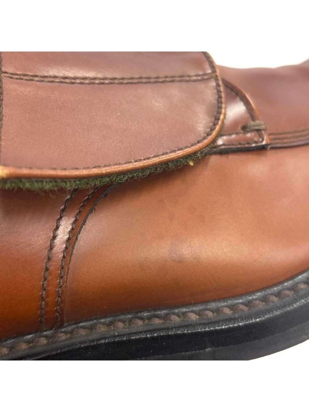 Prada Leather Loafer Shoes Brown - Picture 6 of 10